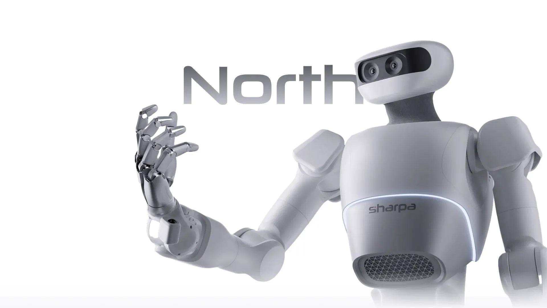 El humanoide North juega ping-pong