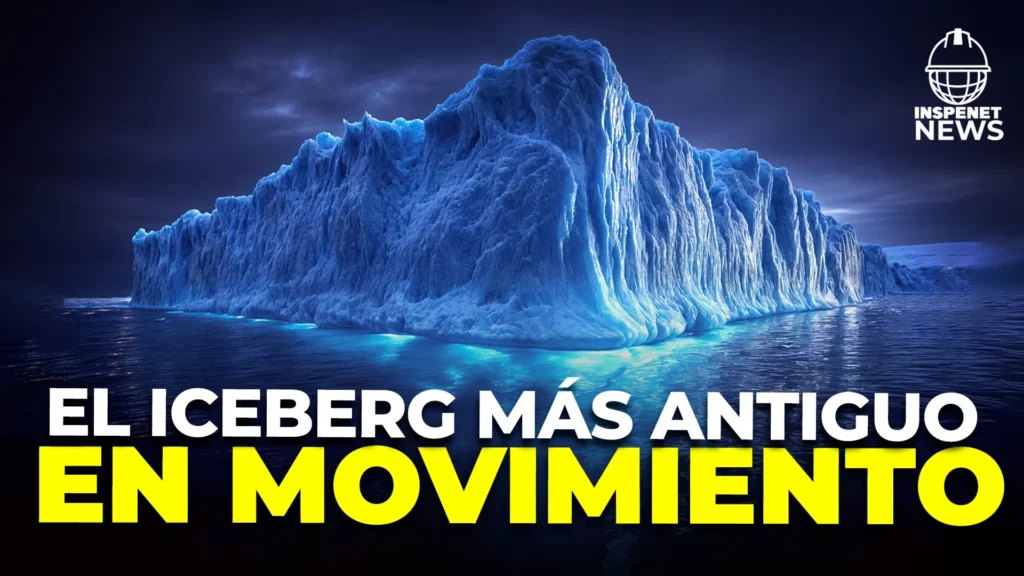 Iceberg A23a: el gigante de la Antártida en movimiento