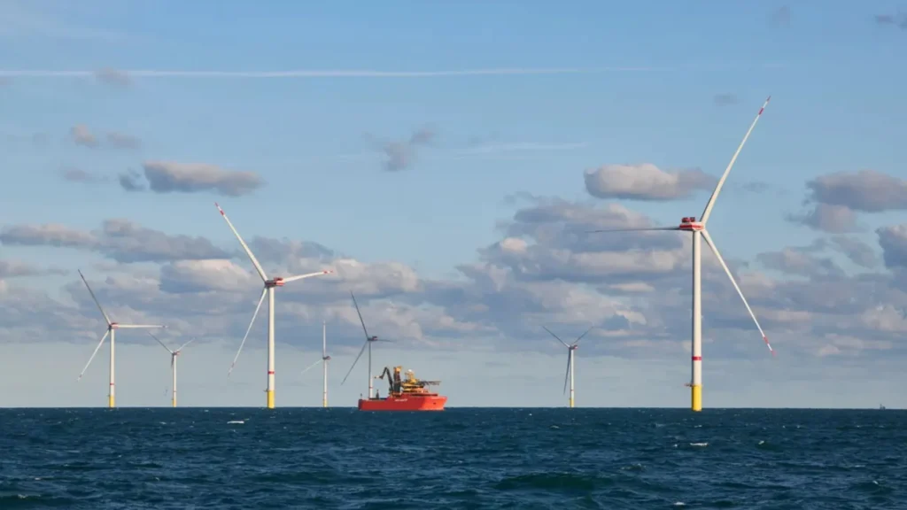 EnBW instala la primera turbina en el parque marino He Dreiht de Alemania