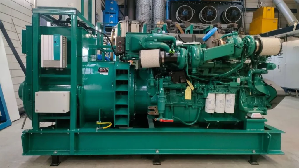 El motor D16 de Damen
