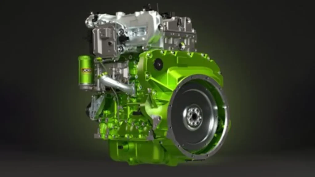 motor de hidrógeno de JCB