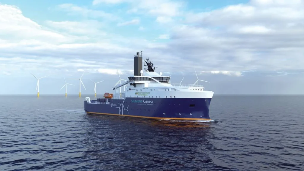 El nuevo barco híbrido (SOV) de North Star