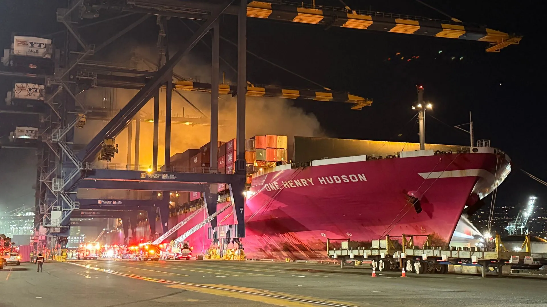 El plan de acción para el buque ONE HENRY HUDSON