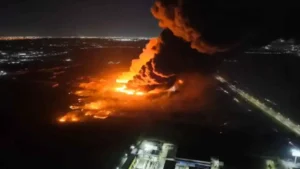 Una fábrica de plásticos se incendia en el sur de Buenos Aires