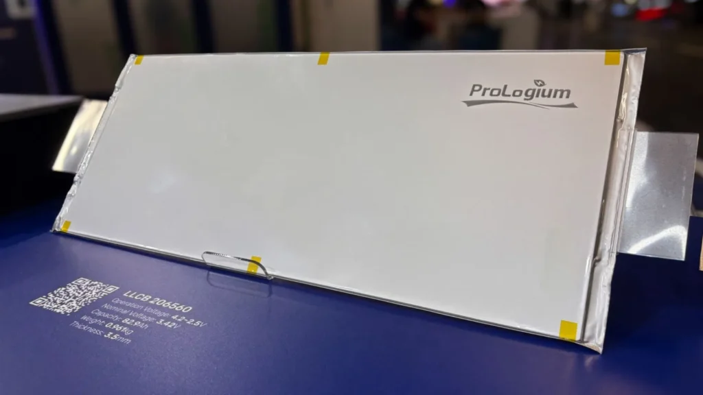 El primer ánodo compuesto de silicio del mundo construido y diseñado por ProLogium
