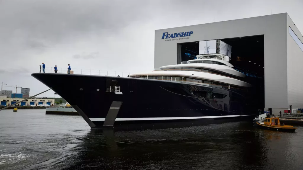El primer superyate que funciona con hidrógeno de Feadship