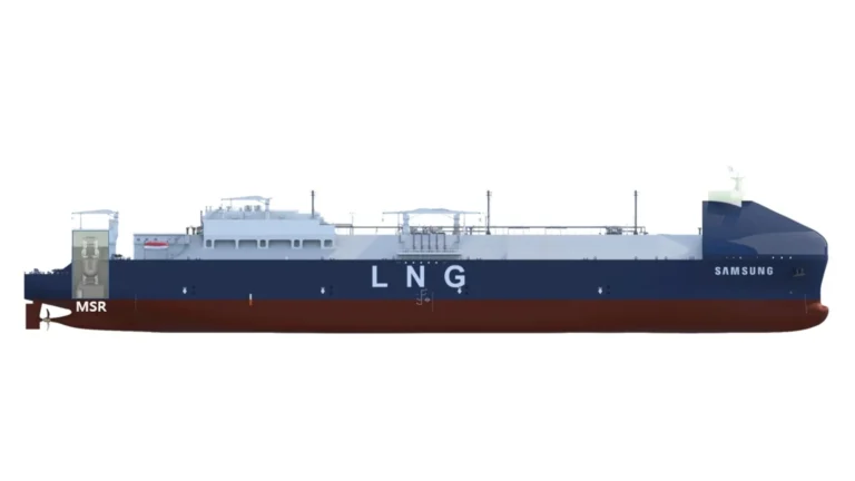 El prototipo de buque de GNL presentado en Gastech 2025