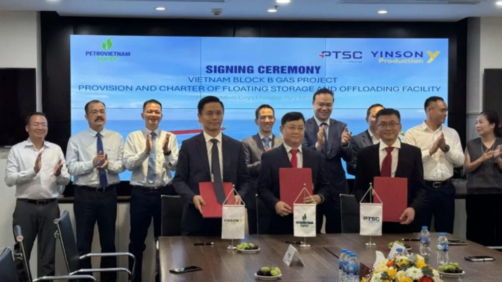 El proyecto FSO de Yinson y PTSC