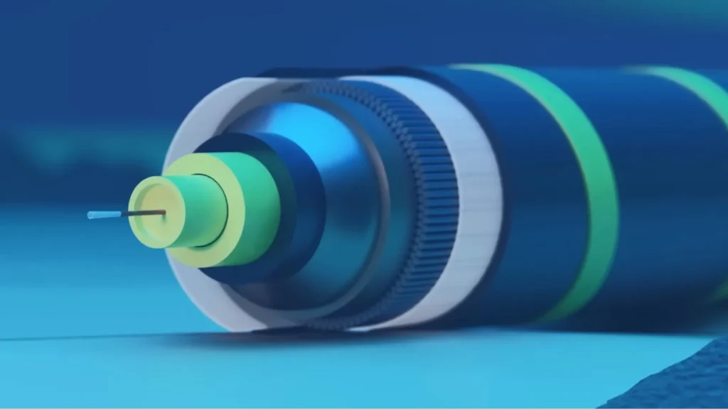 El cable submarino en África