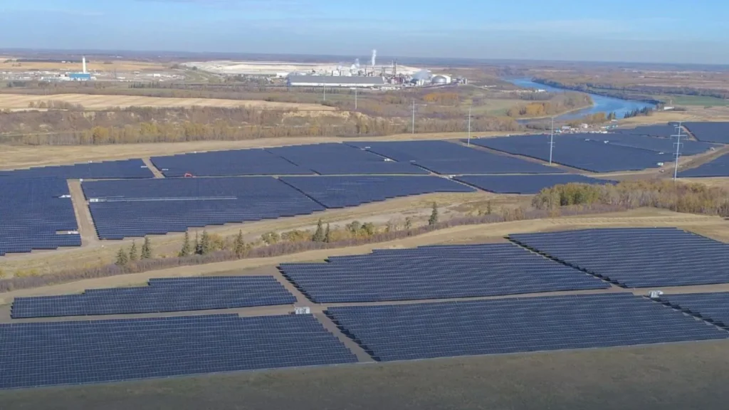 El proyecto solar a gran escala en Alberta para Shell
