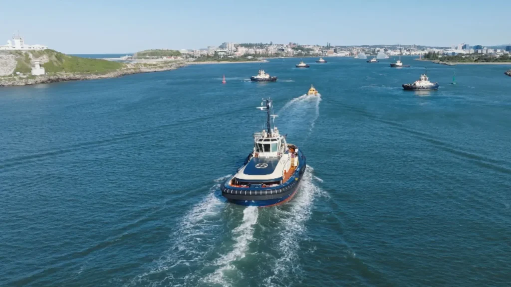 Svitzer Barrington joins Newcastle port with new towage model