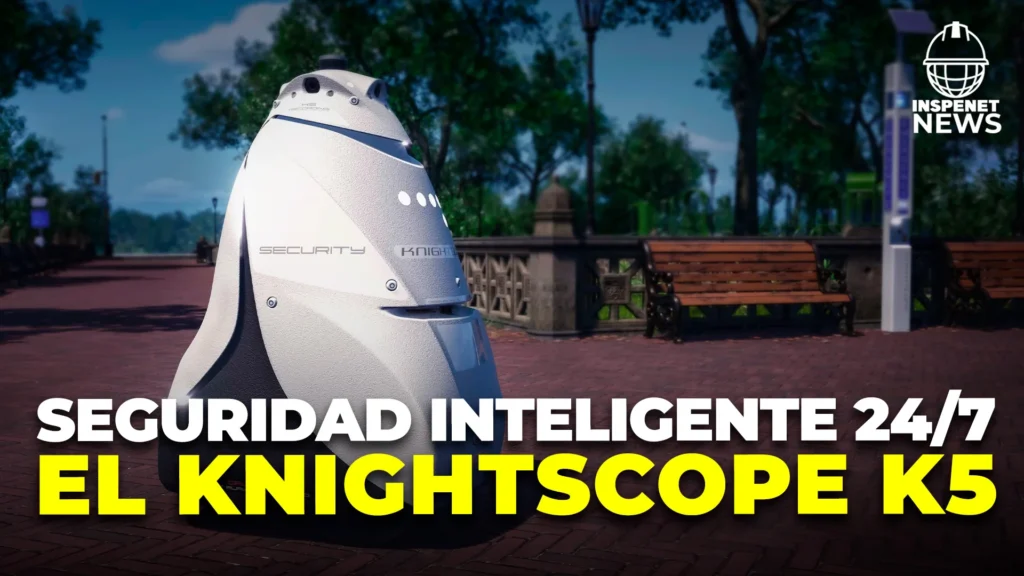 El robot K5v5 de Knightscope: Un guardián autónomo que revoluciona la seguridad