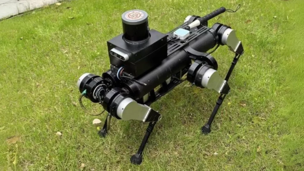 El robot perro guía