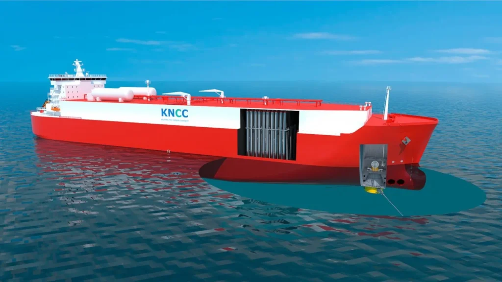 El transportador con tecnología LCO2-EP por KNCC y COSCO