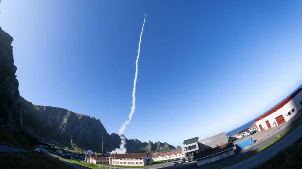 El vuelo hipersónico del BOLT-1B de Andoya Space