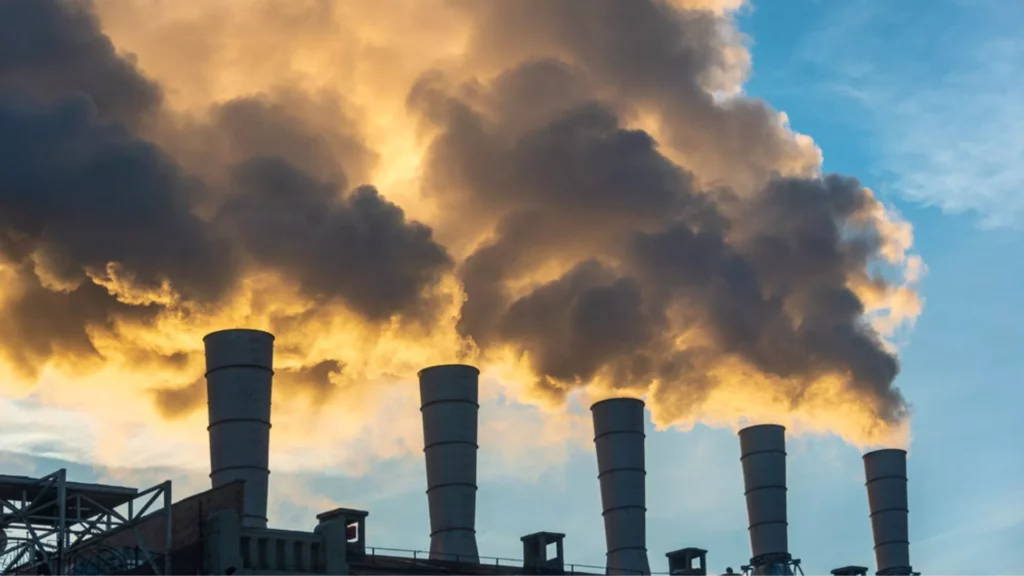 Las emisiones de gases de efecto invernadero