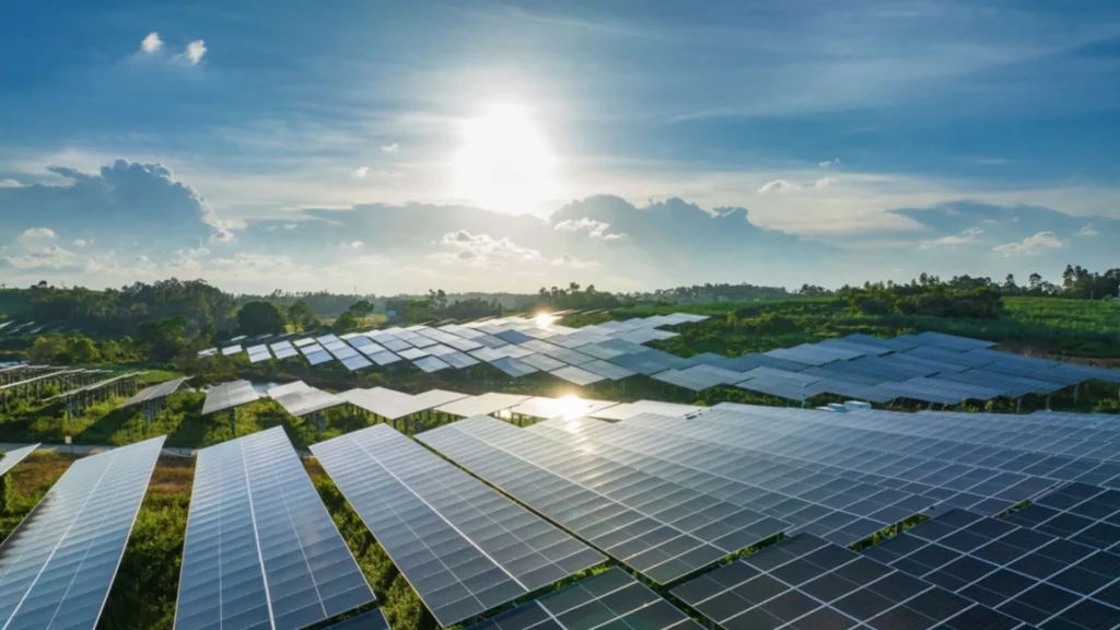 Suministro de energía solar a Google