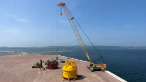 Encomara prueba su sistema Squid para eólica flotante en Escocia