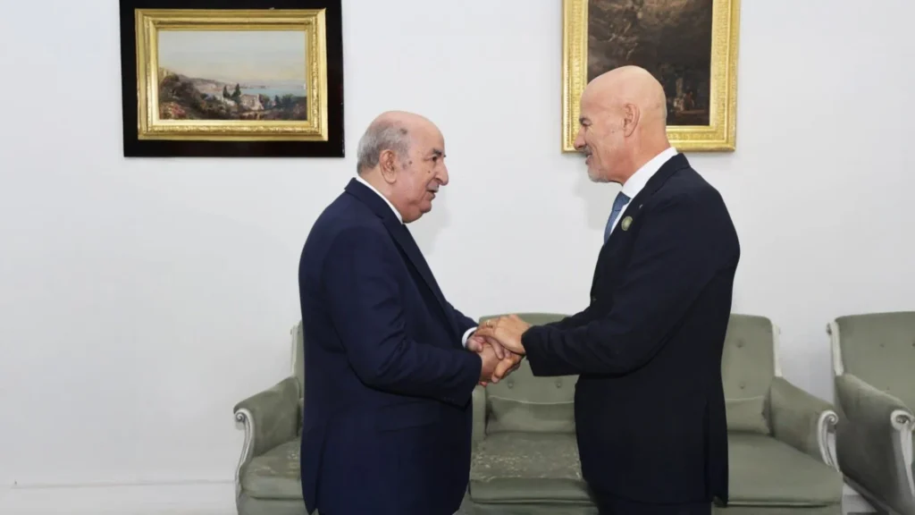 Eni and Sonatrach sign energy contract in Zemoul El Kbar