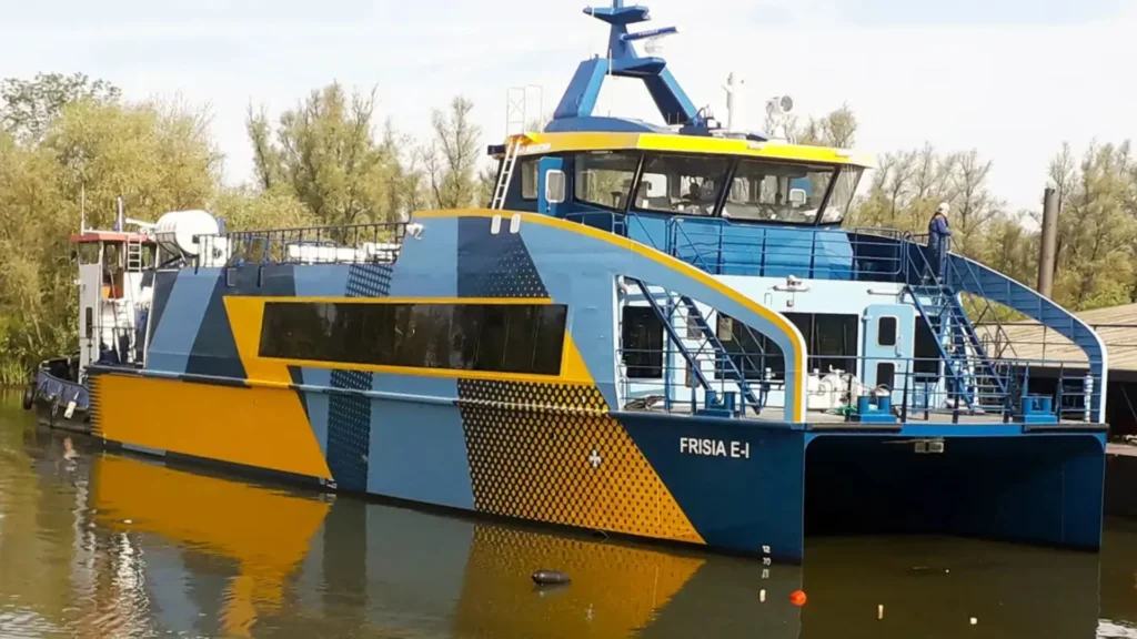 Catamarán eléctrico