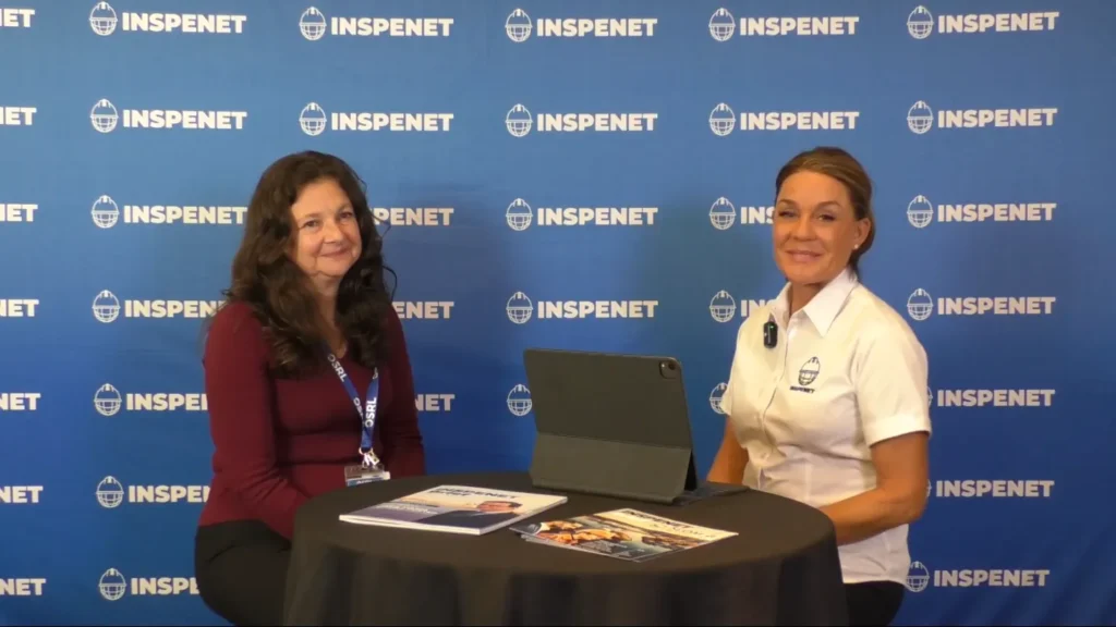 Adriana Handszer durante una entrevista sobre preparación operativa en OSRL 2025.