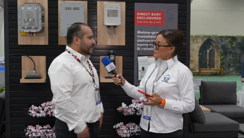 Desacoplamiento eléctrico en entrevista con Tony Castillo en AMPP 2026.