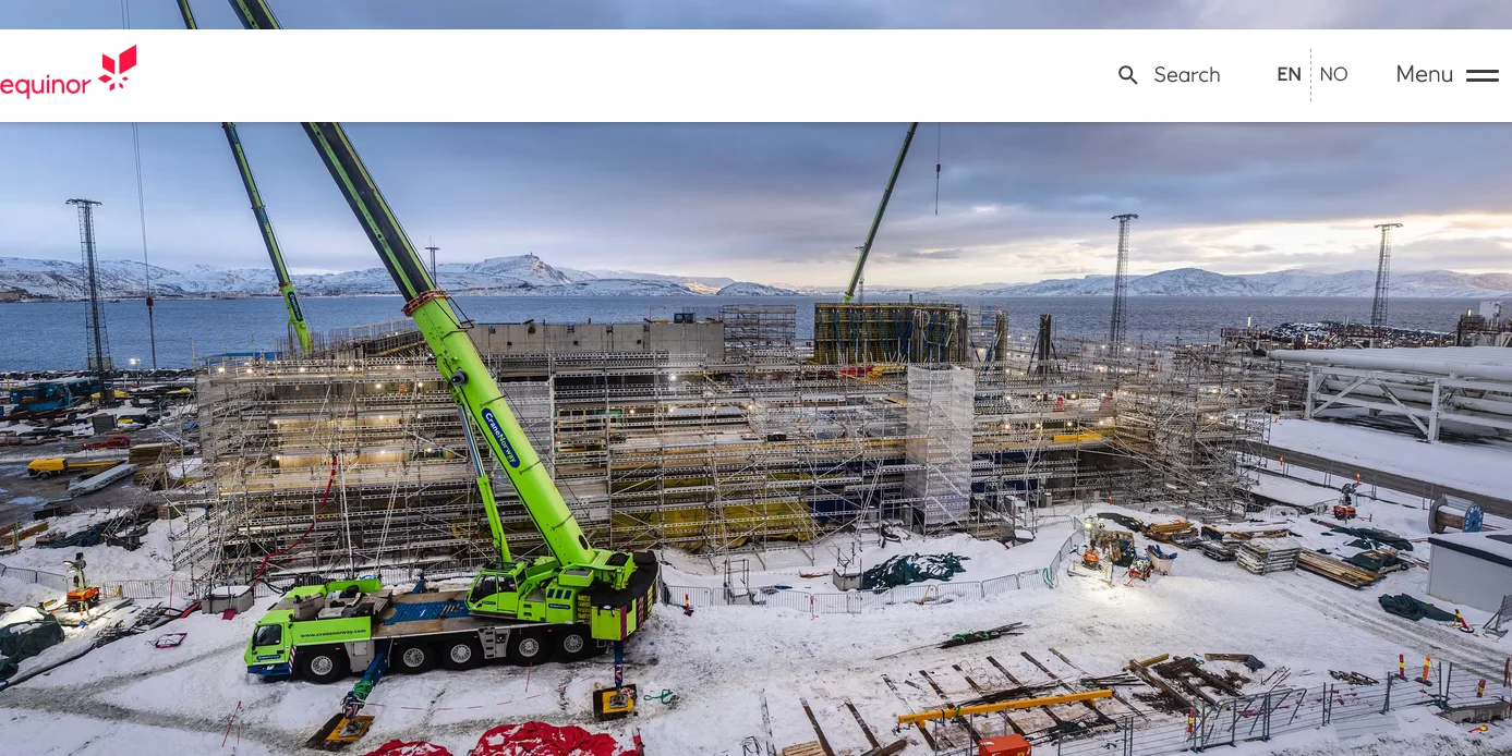 Equinor avanza en Snøhvit Future con un túnel eléctrico 