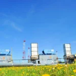 Estación compresora de gas natural en Michigan incluida en el proyecto de modernización financiado con un préstamo federal de USD 1.600 millones para DTE Gas.