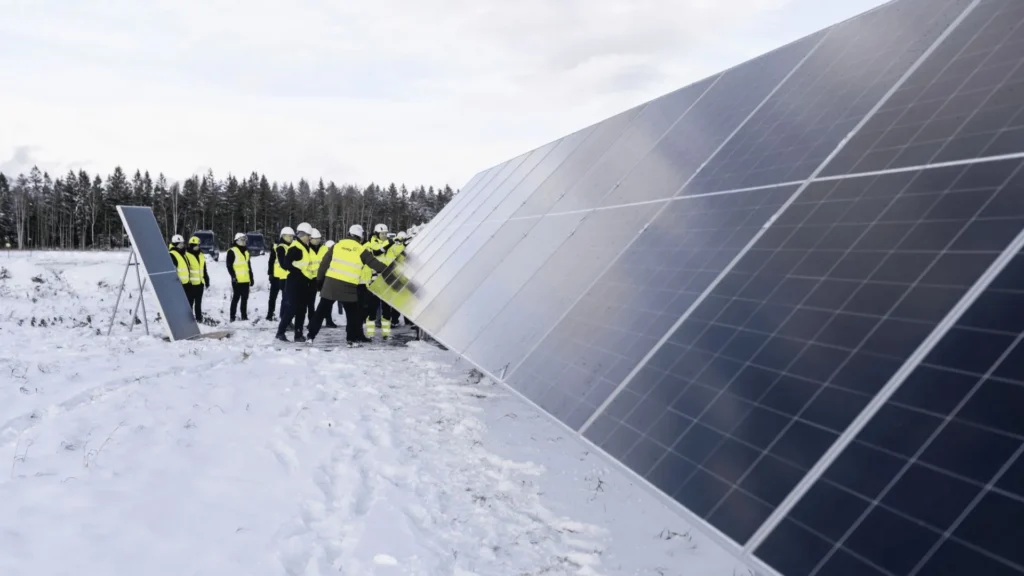 Estonia construye el mayor parque solar del Báltico