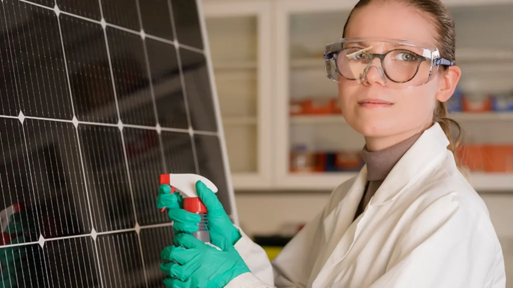 Estudio revela daño por usar detergente lavavajillas en paneles solares
