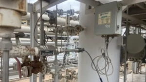 Corrosion systems evaluation performed at Bolivian gas plant