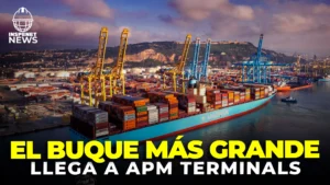 Evelyn Maersk bate récords en APM Terminals de Valencia y Barcelona