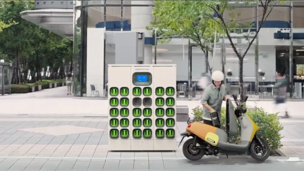 La red de intercambio de baterías de EV en Asia