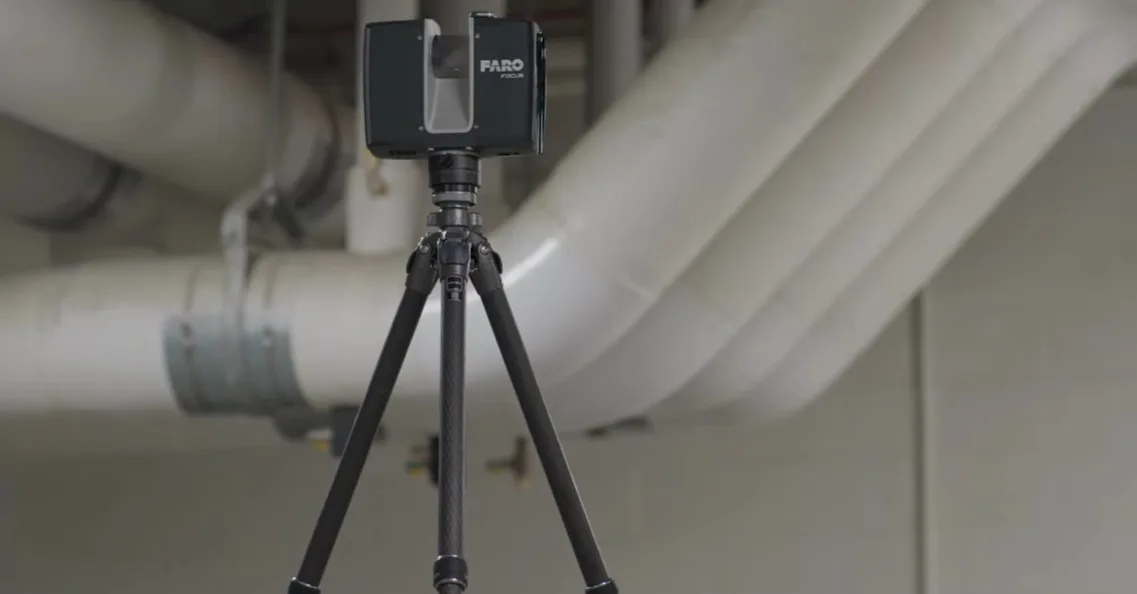 New Focus Core 3D laser scanner from FARO Technologies.