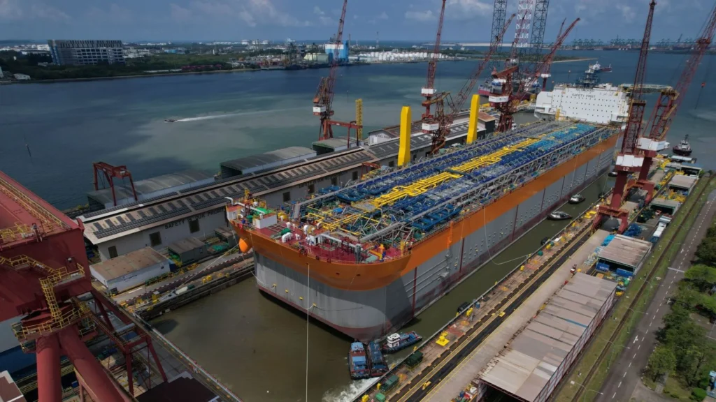 FPSO Jaguar enters dry dock in Singapore for Whiptail project