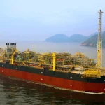 FPSO Cidade en aguas de Brasil tras operar en el campo Marlim Leste.