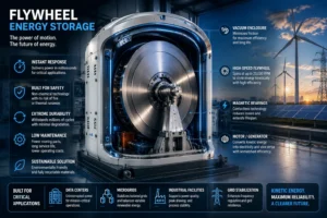 Flywheel energy storage avanza hacia la escala comercial