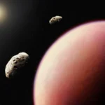 Texto alternativo: Misión MMX de Japón rumbo a Fobos, una de las lunas de Marte.