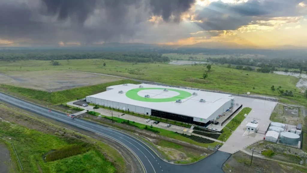 La planta de electrolizadores