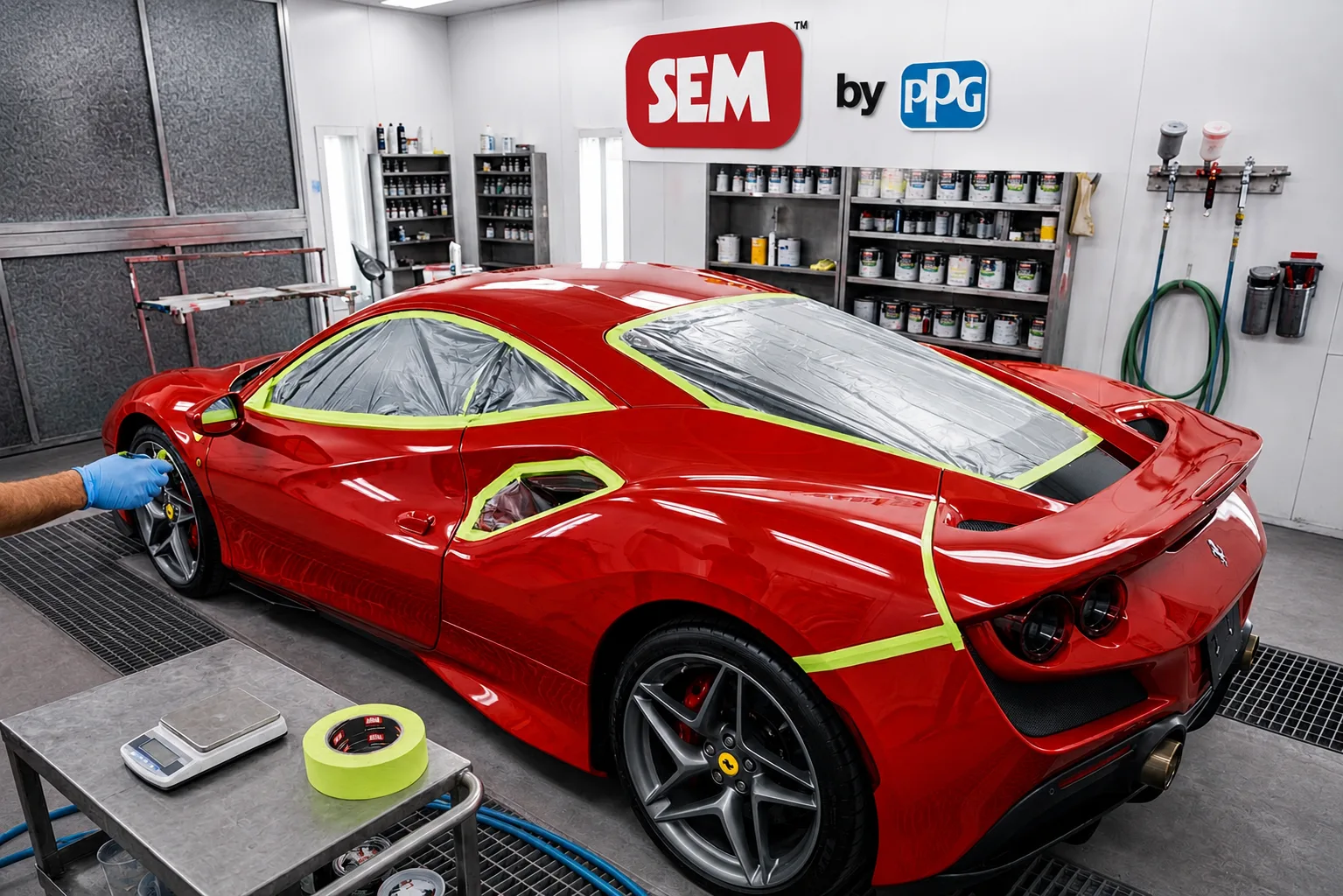 SEM fortalece el repintado automotriz en México