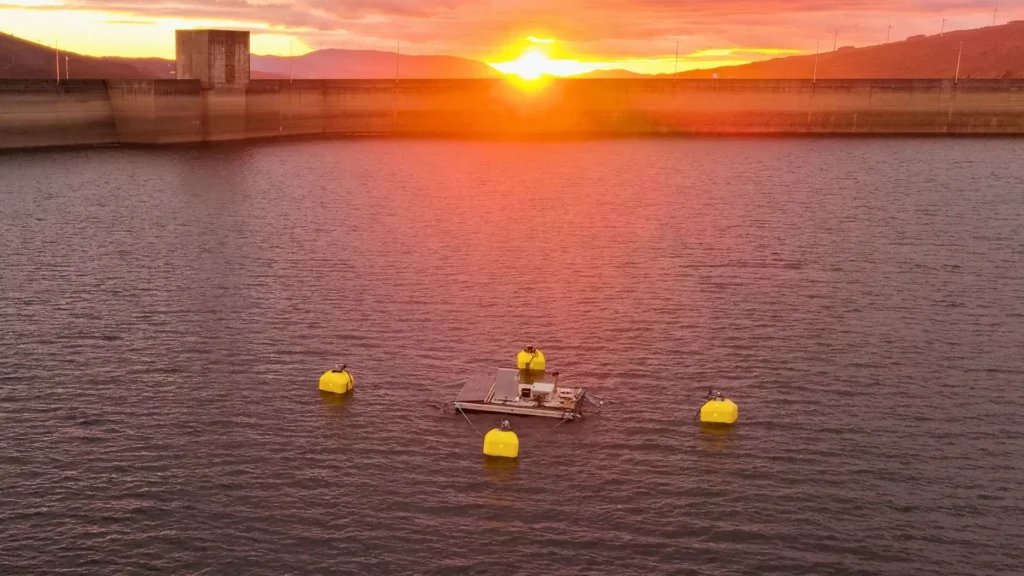 Fred. Olsen 1848 Completes Tension Buoy at EDP Floating Photovoltaic Laboratory