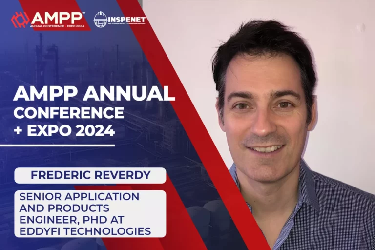 Frederic Reverdy from Eddyfi Technologies at AMPP 2024