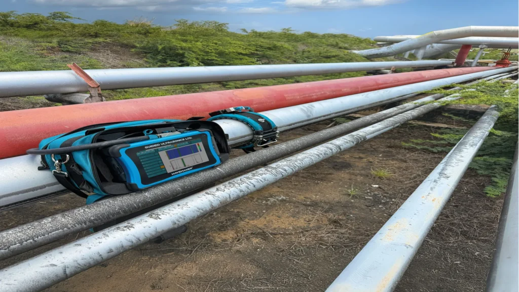 Guided wave inspection with Wavemaker G5