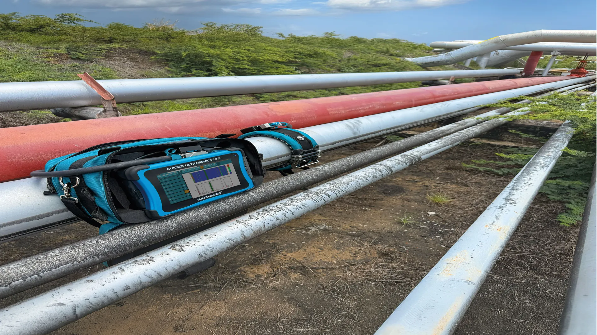 Guided wave inspection with Wavemaker G5