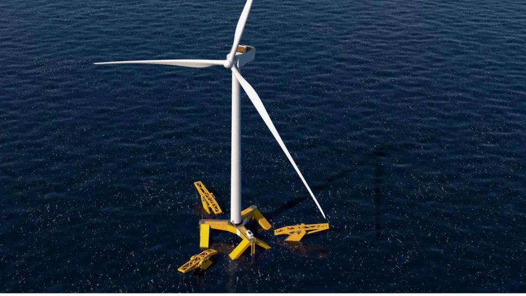 Gazelle lanza proyecto eólico flotante de en Portugal