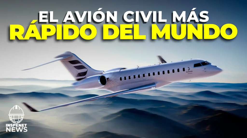 El Global 8000: El avión civil más rápido desde el Concorde