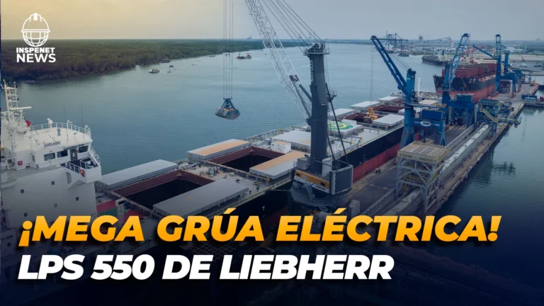 Grúa pórtico Liebherr mejora operaciones en Baria Serece