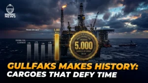 Gullfaks reaches 5,000 shipments and sustains European supply