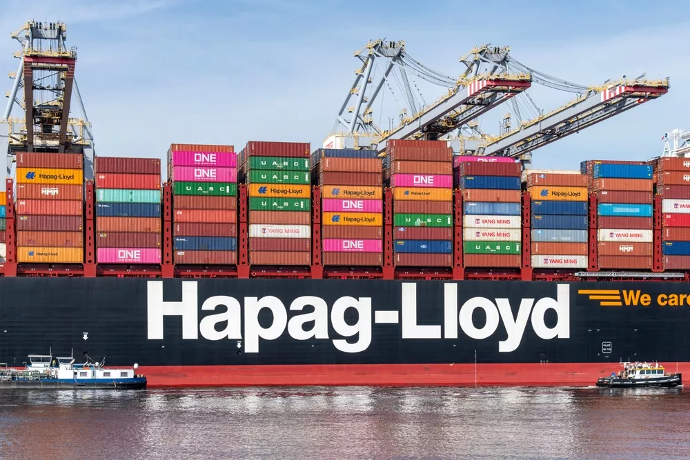 Portacontenedores perteneciente a la flota de Hapag-Lloyd
