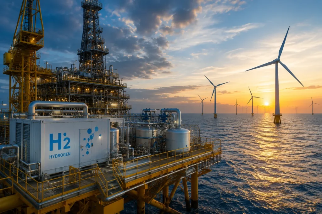 Hidrógeno verde offshore avanza con proyecto pionero
